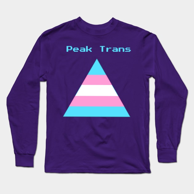 Peak Trans Long Sleeve T-Shirt by FindChaos